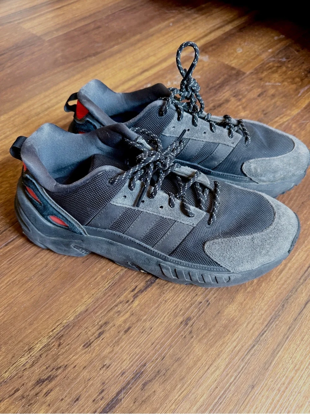 Adidas ZX 22 Boost 'Black Solar Red'  US 10 Medium AGX7007